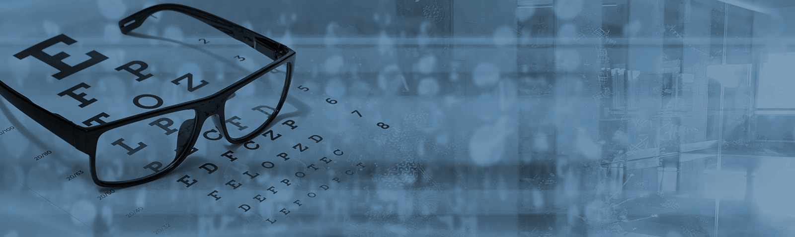 The image features a close-up view of a clock with its hands obscured by a blurred background that resembles a digital display, possibly representing data or information.